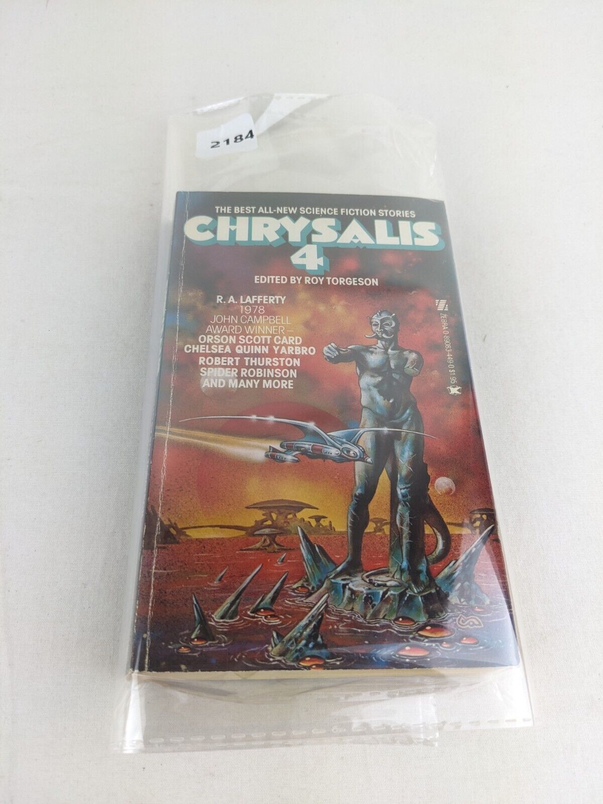 Chrysalis 4 edited by Roy Torgeson 1979 Zebra books