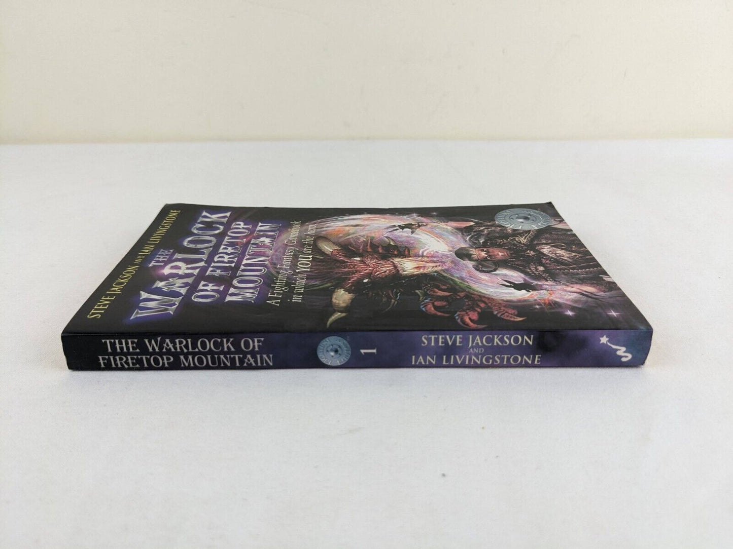 The warlock of firetop mountain by Jackson & Livingstone 2003 Fighting Fantasy