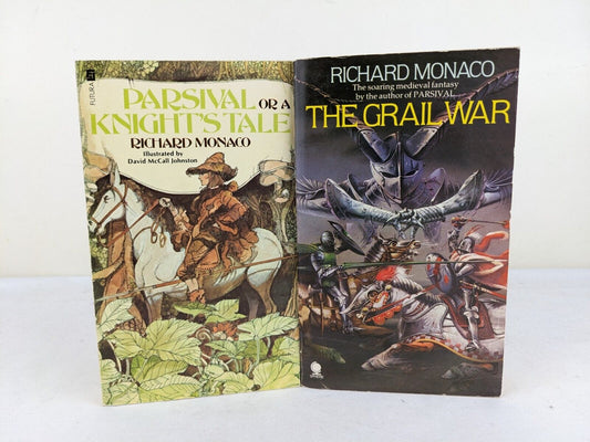 The Parsival Saga by Richard Monaco 1979 Knight's tale & Grail war