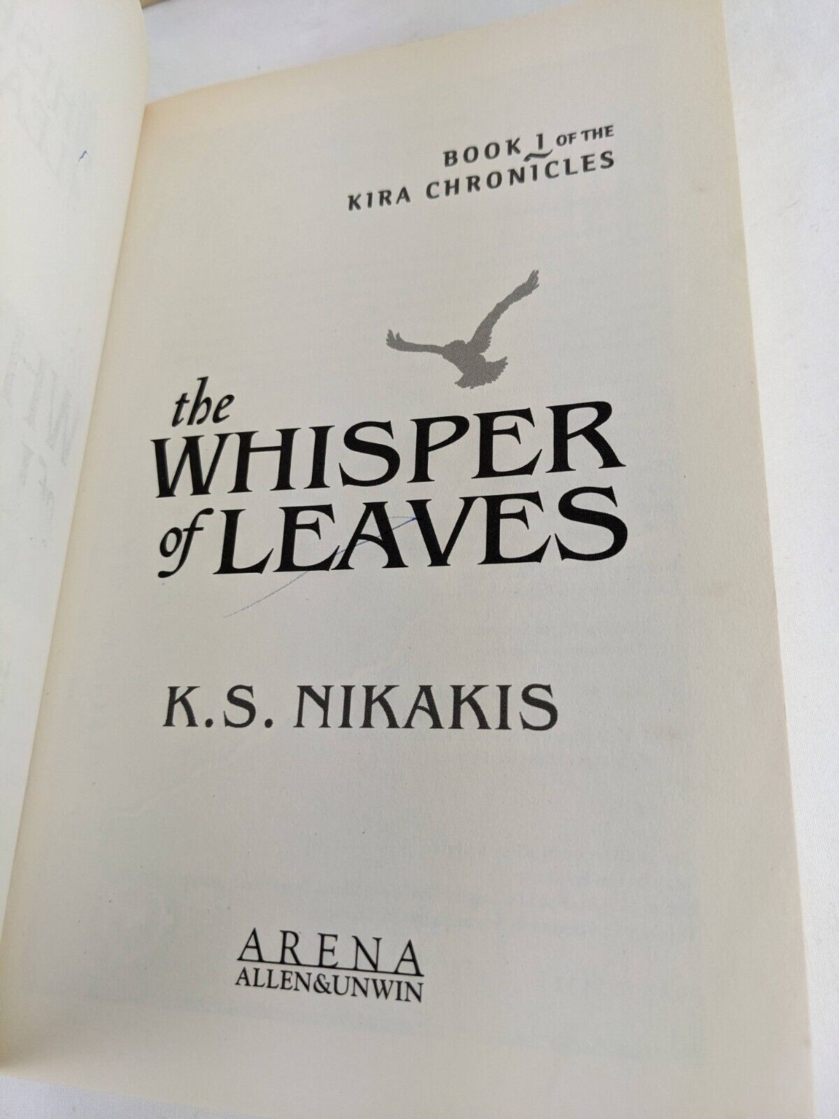 Kira Chronicles by K. S. Nikakis Whisper of leaves / Song of Silvercades 2007
