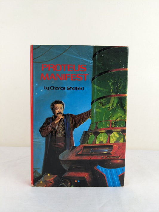 Proteus Manifest by Charles Sheffield 1989 Hardcover Sight & Unbound