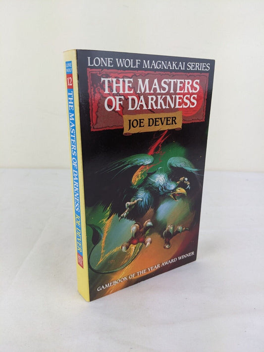 Lone wolf: the masters of darkness by Joe Dever 1990