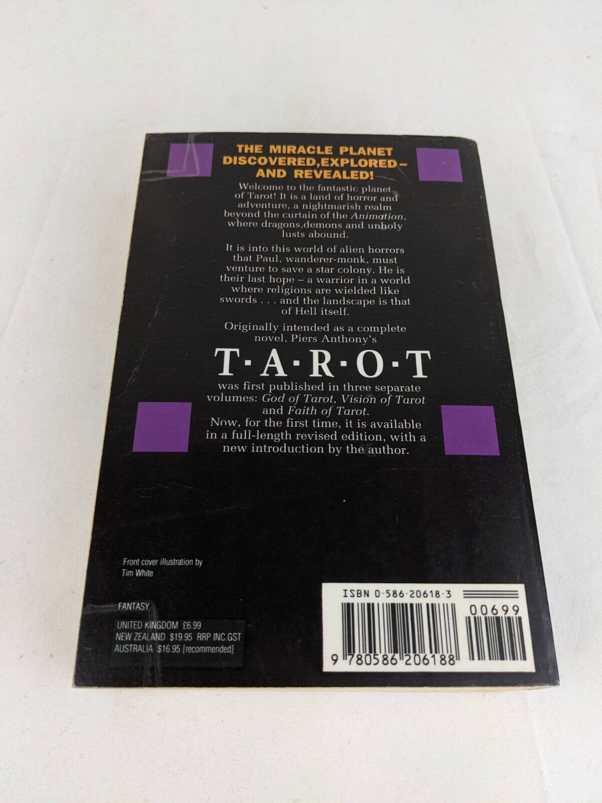 Tarot trilogy by Piers Anthony 1989 God, Vision & Faith