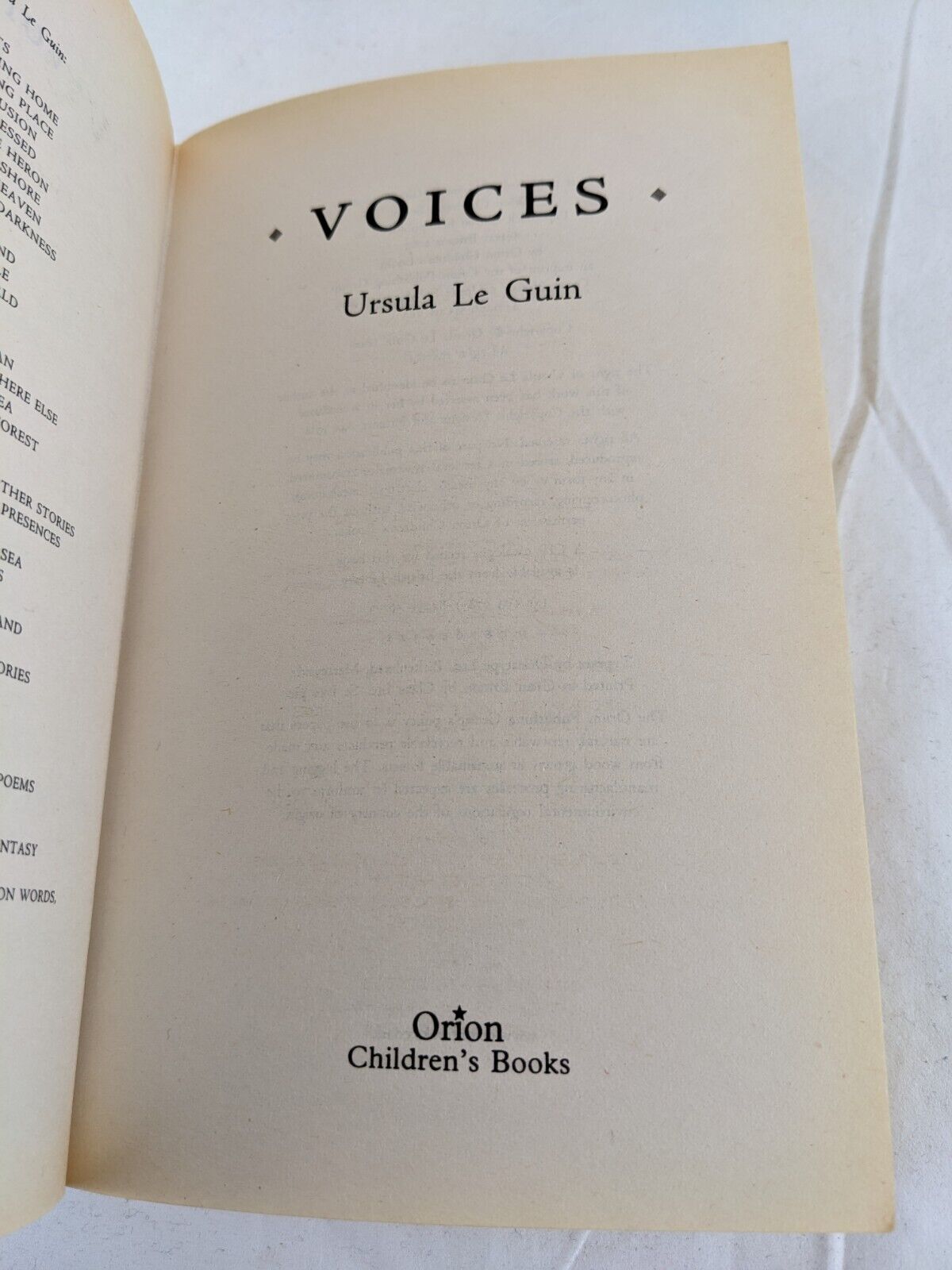 Annals of the Western Shore by Ursula Le Guin 2007 Voices & Powers