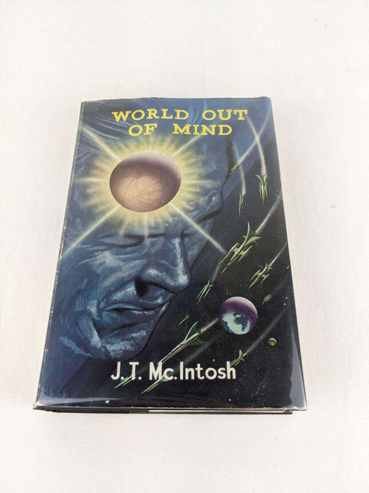 World out of mind by J.T. McIntosh 1955 Hardcover