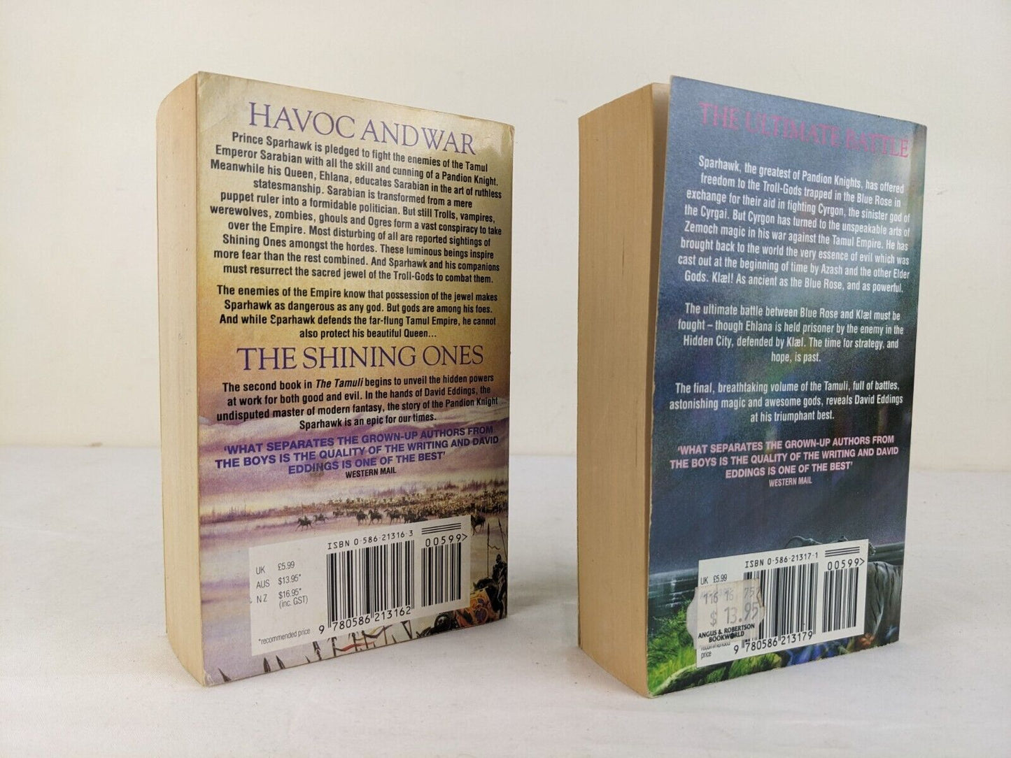 The tamuli by David Eddings 1993 - The shining ones & the hidden city