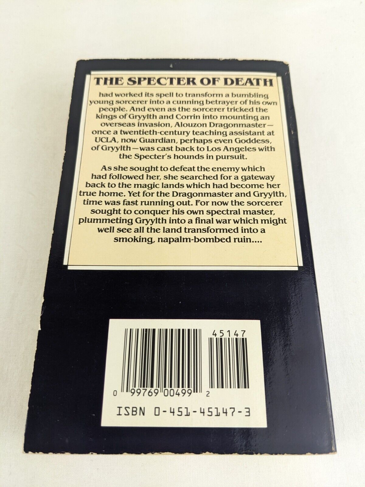 Dragon Death by Gael Baudino 1992 Dragonsword