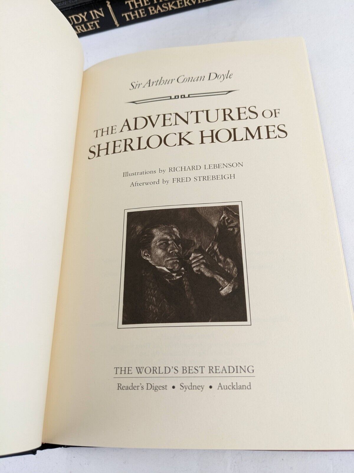 Arthur Conan Doyle - Sherlock Holmes, Baskervilles & Study in Scarlet Hardcover