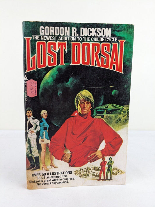 Lost Dorsai by Gordon R. Dickson 1980 First Ace printing - 50 Illustrations