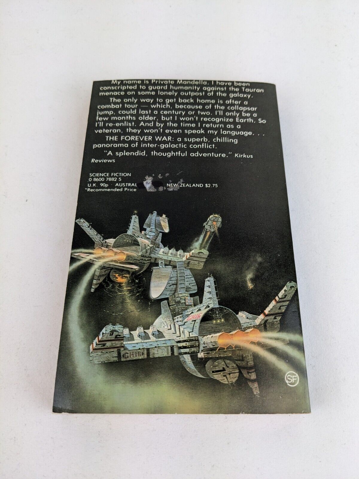 The forever war by Joe Haldeman 1978 Signed by author