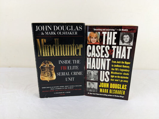Mindhunter / cases that haunt us by John Douglas & Mark Olshaker 1997