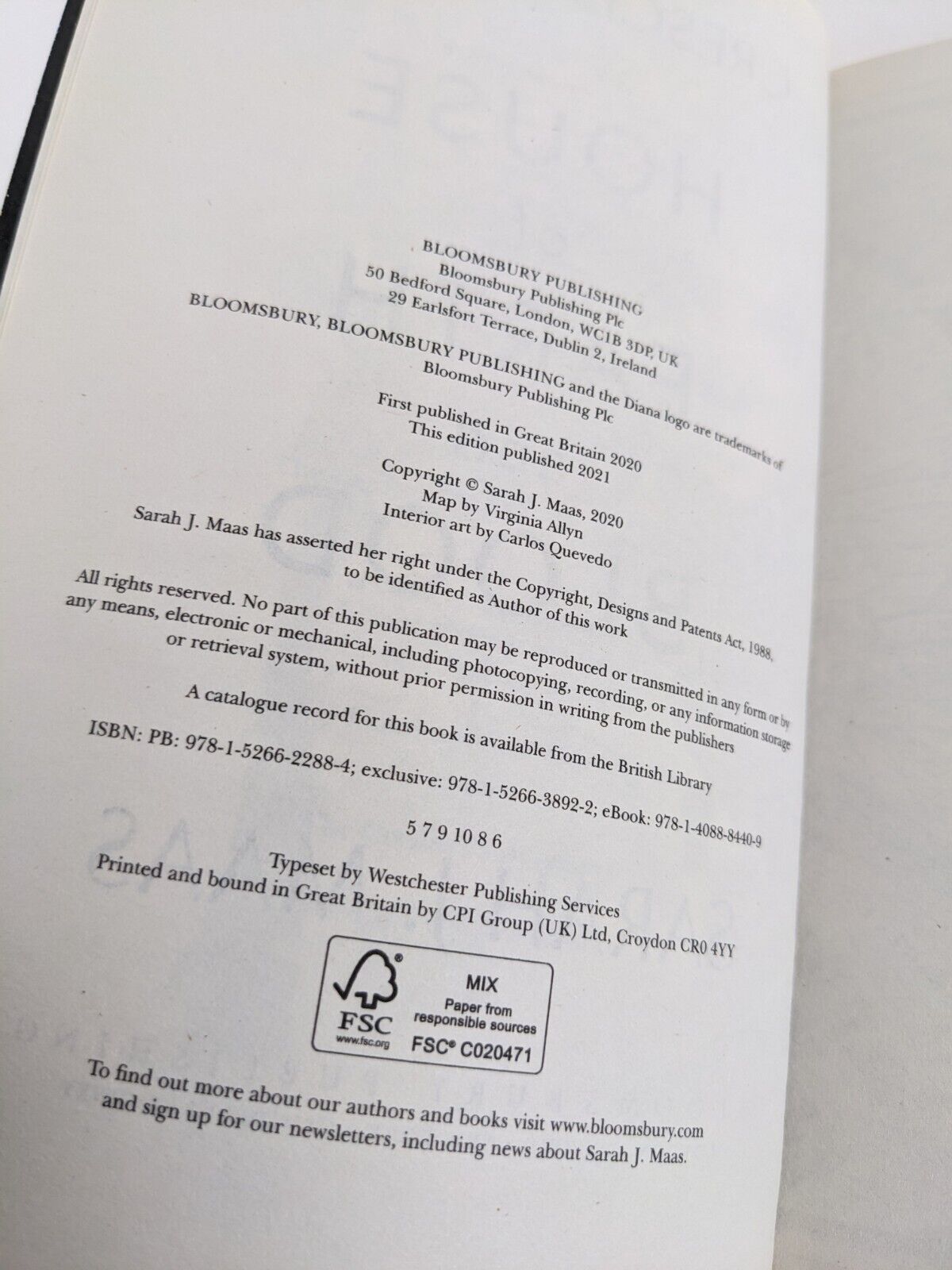 House Of Earth And Blood By Sarah J. Maas 2021 Crescent City