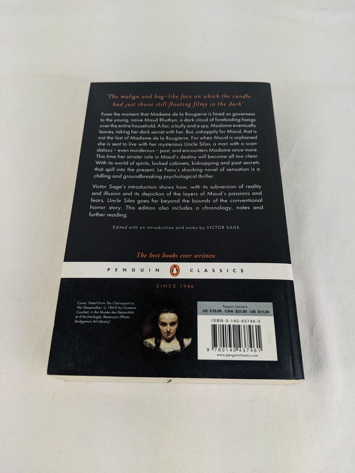 Uncle Silas: A tale of Bartram-Haugh by Sheridan Le Fanu Penguin Classics 2000