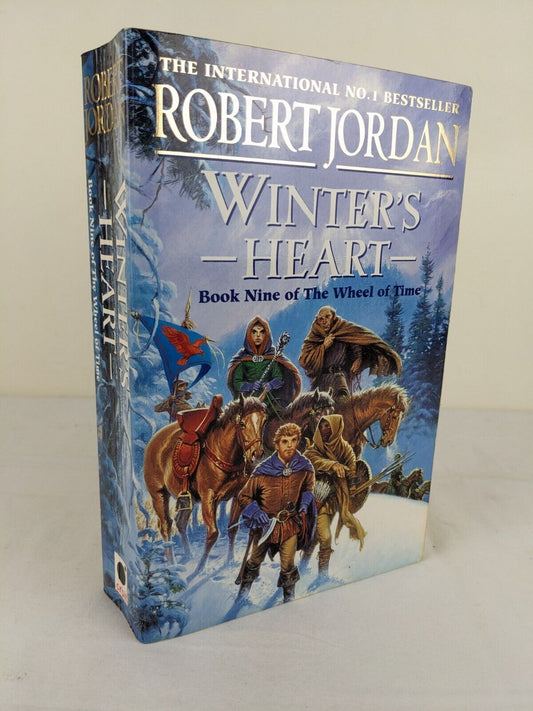 Winter's heart by Robert Jordan large Paperback wheel of time book 9 - 2000