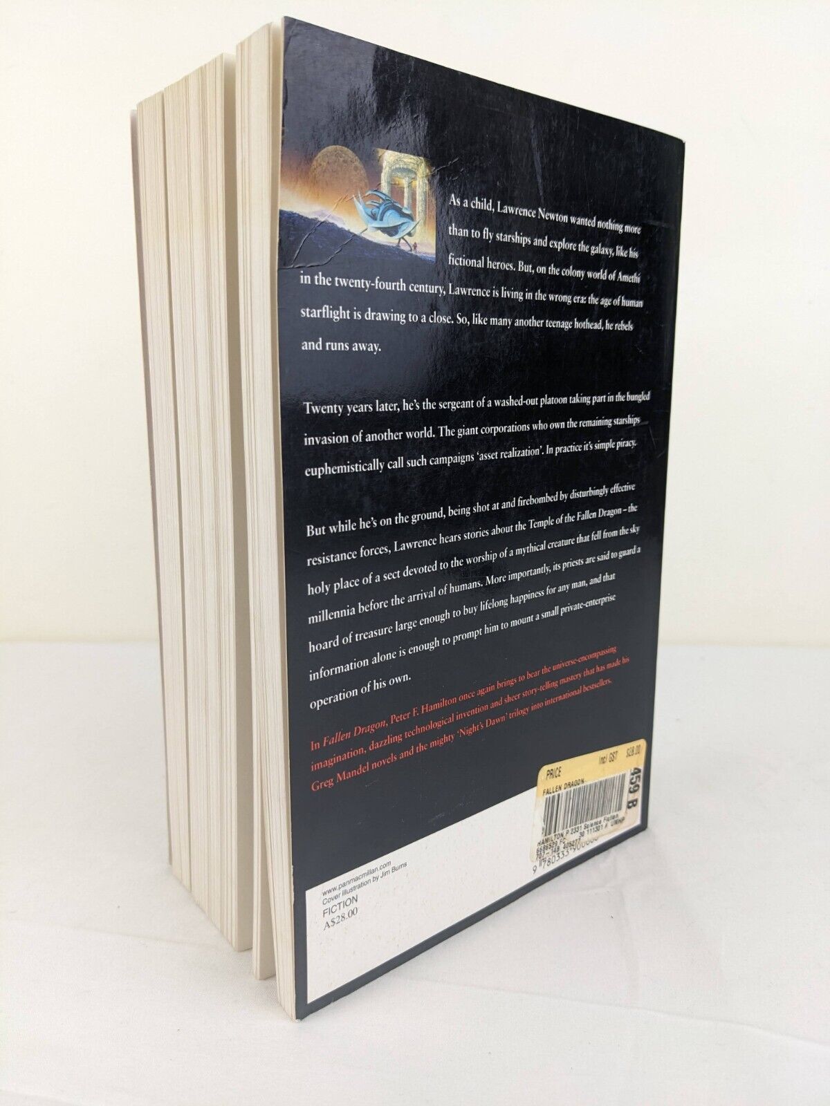 Fallen Dragon by Peter F. Hamilton 2001