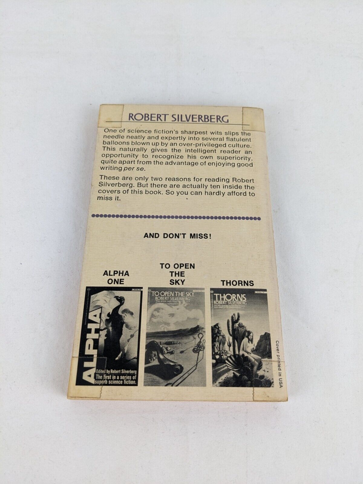 Needle in a timestick by Robert Silverberg 1970