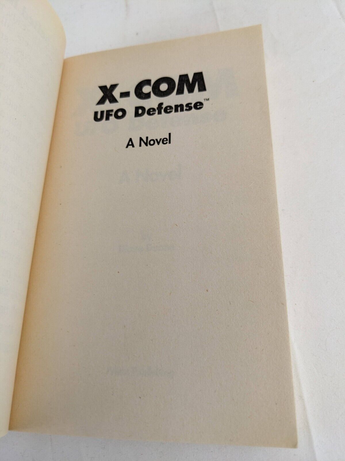 X-Com UFO Defense by Diane Duane 1996