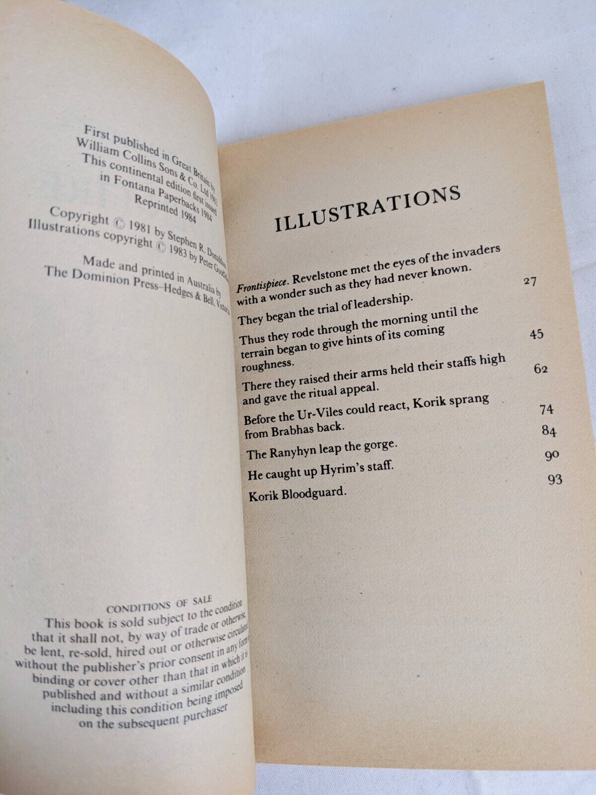 Stephen Donaldson - Thomas Covenant x 4, Gilden-fire & Daughter of Regals