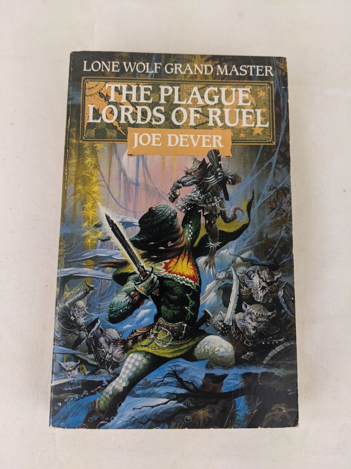 Lone wolf: the plague lords of ruel by Joe Dever 1990