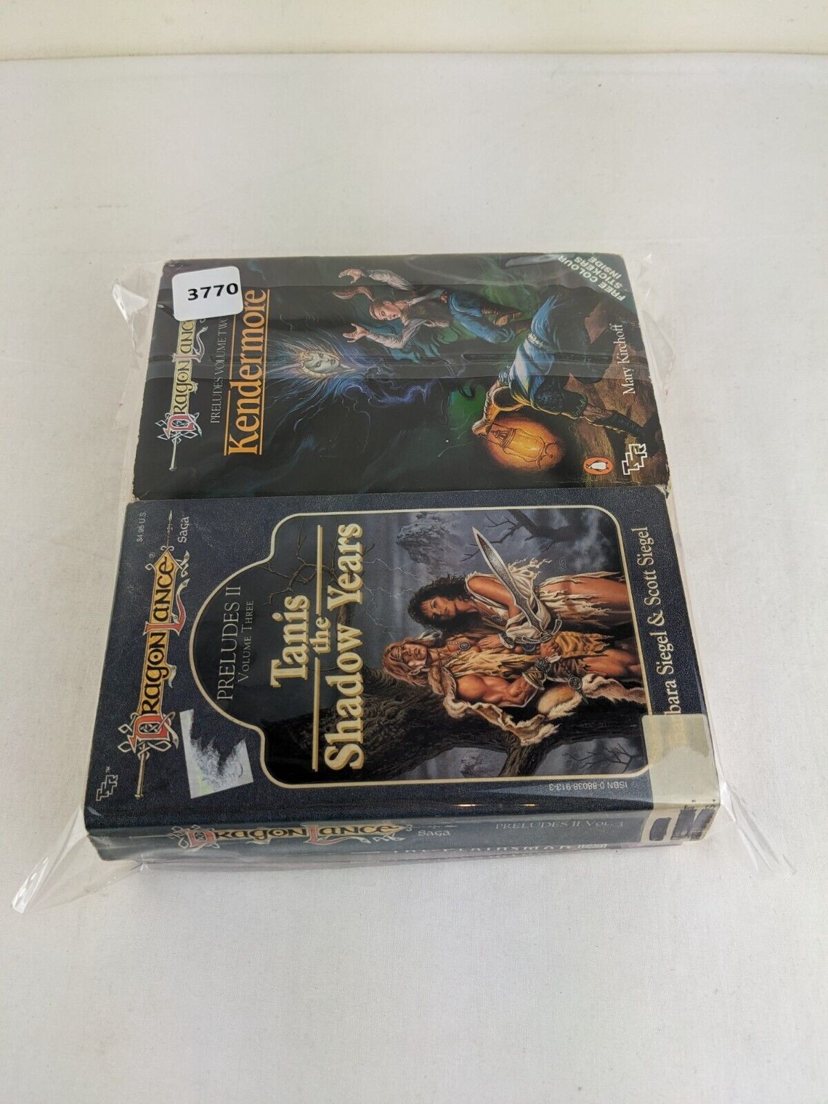 Dragonlance Preludes x 4 by Thompson, Carter, Siegel, Kirchoff 1989 Stickers