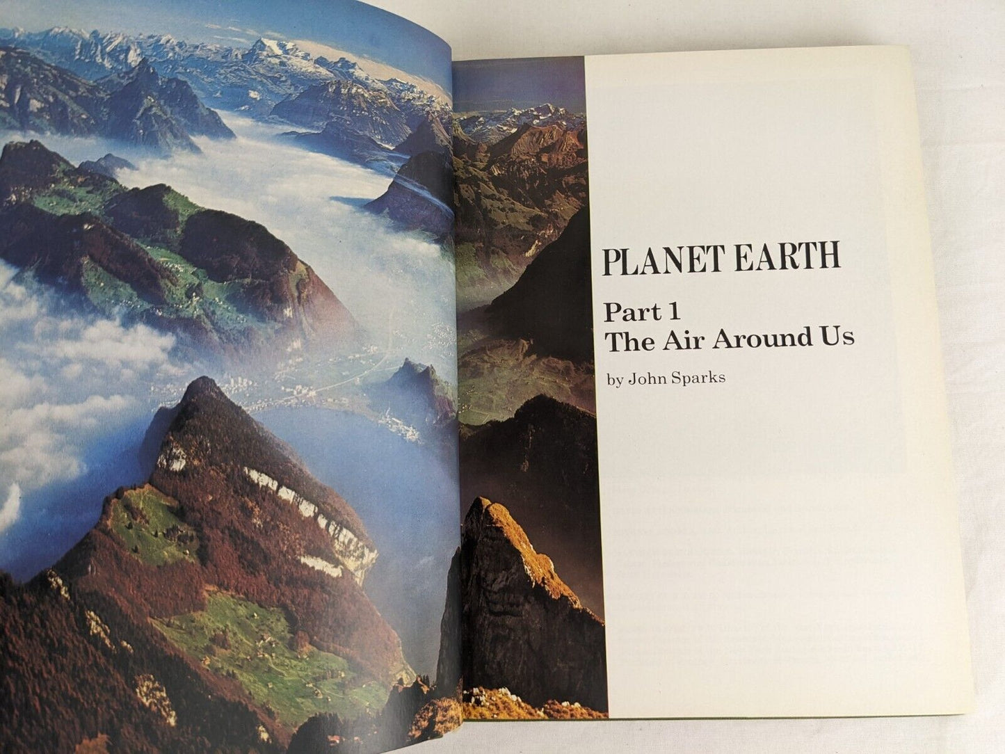 Planet Earth: Earth's Atmosphere and crust by John Sparks hardcover
