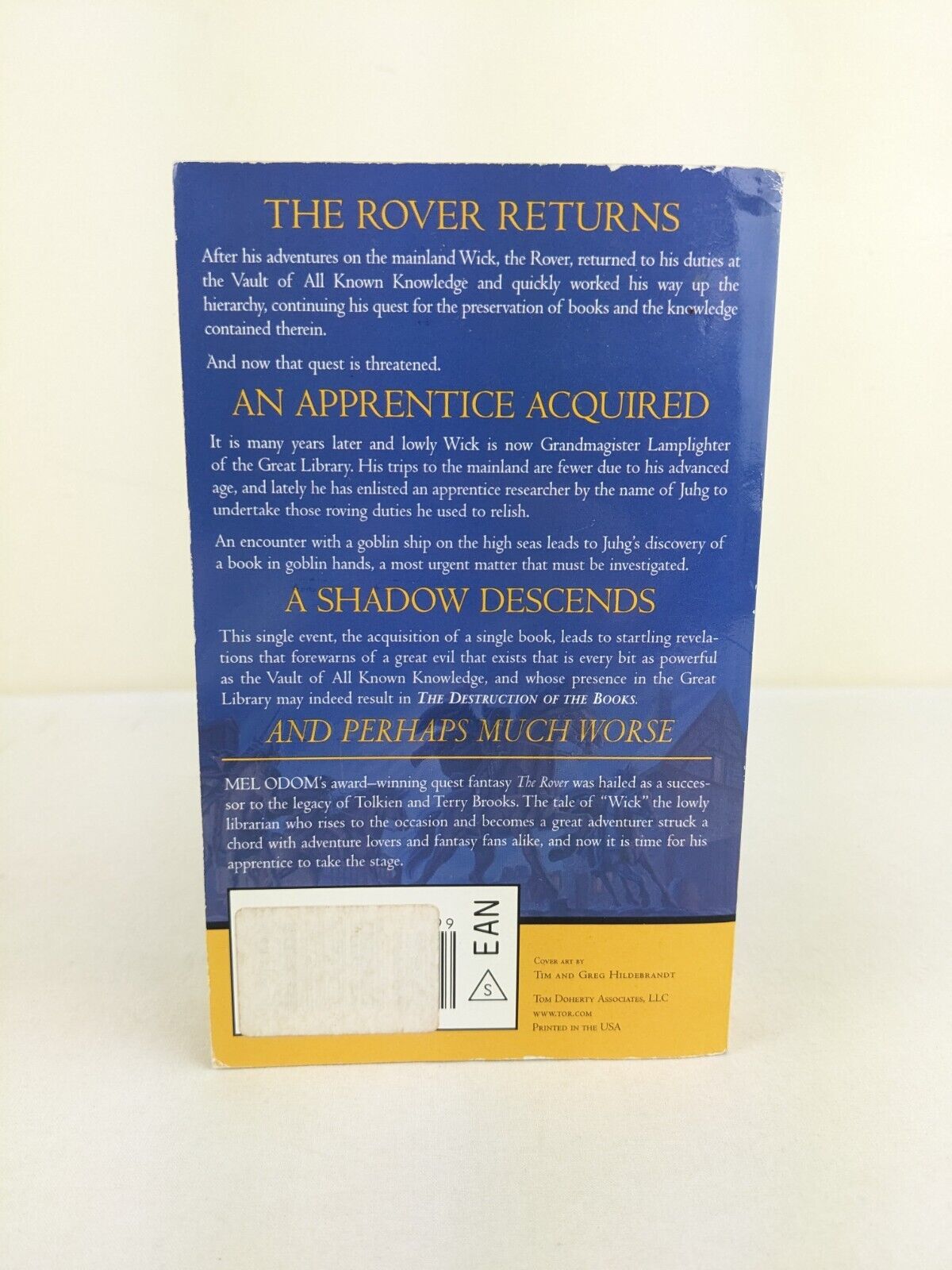 The destruction of the books by Mel Odom 2005 - The rover