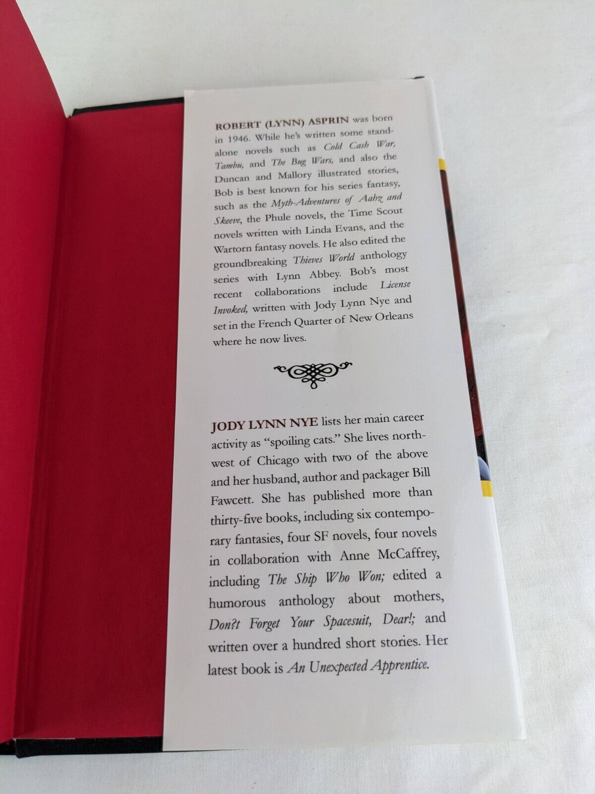 Myth-chief by Robert Asprin & Jody Lynn Nye 2008 First Edition Hardcover