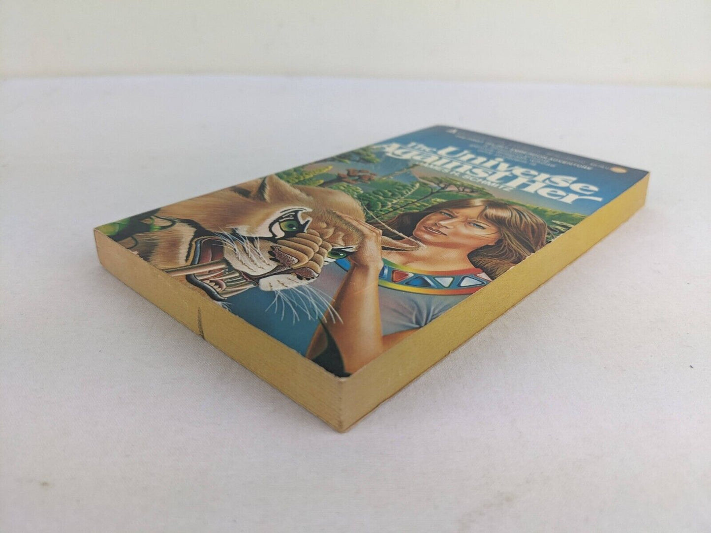 The universe against her by James H. Schmitz 1984 Telzey and Trigger