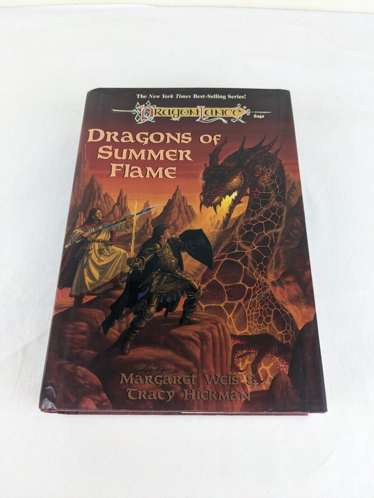 Dragonlance: Dragons of summer flame by Margaret Weis & Hickman 1995 Hardcover