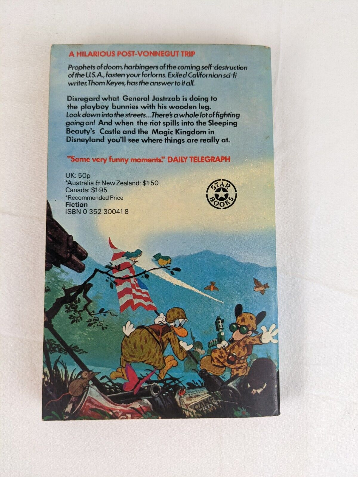The battle of Disneyland by Thom Keyes 1974