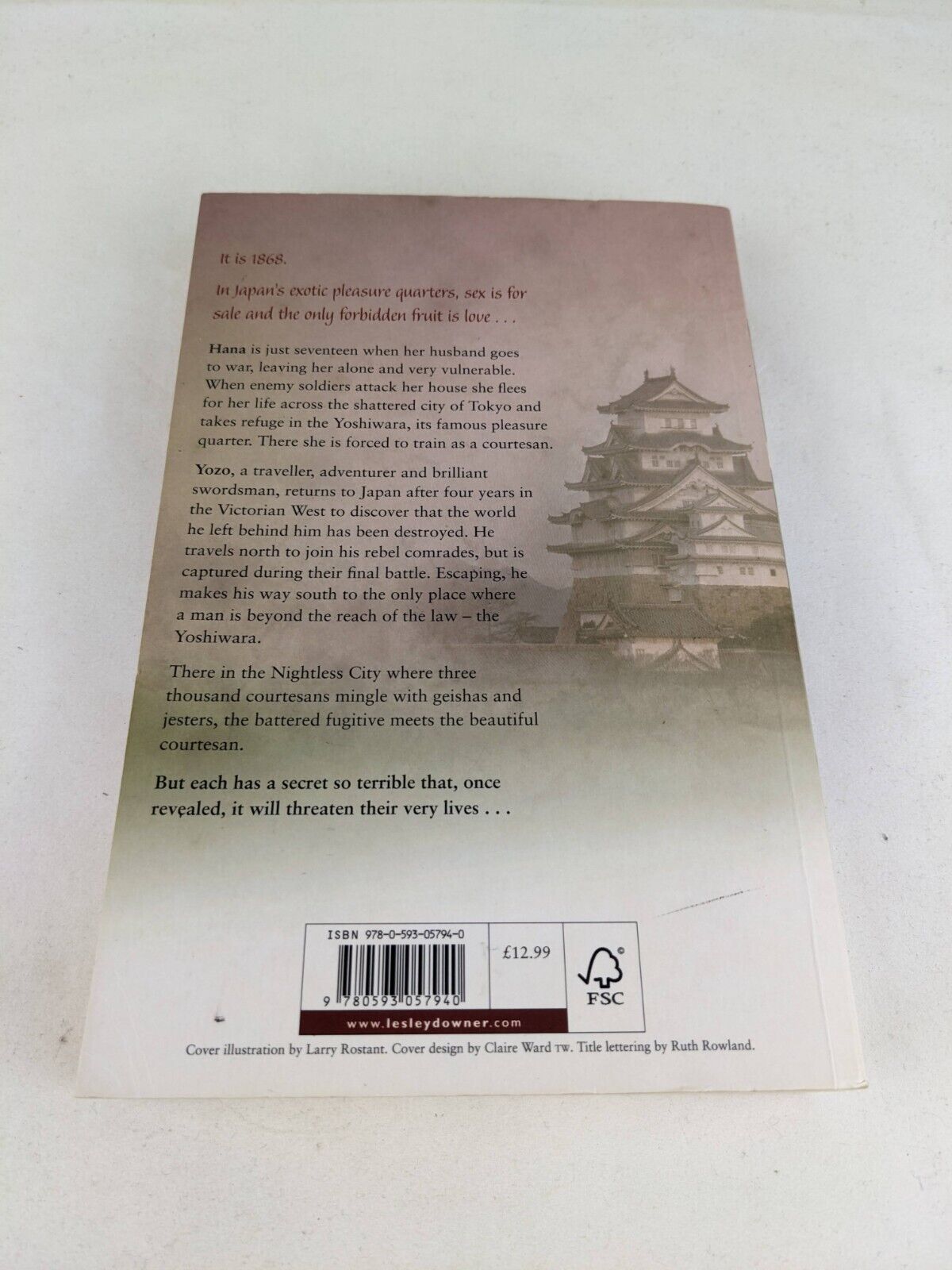 The courtesan and the samurai by Lesley Downer 2010