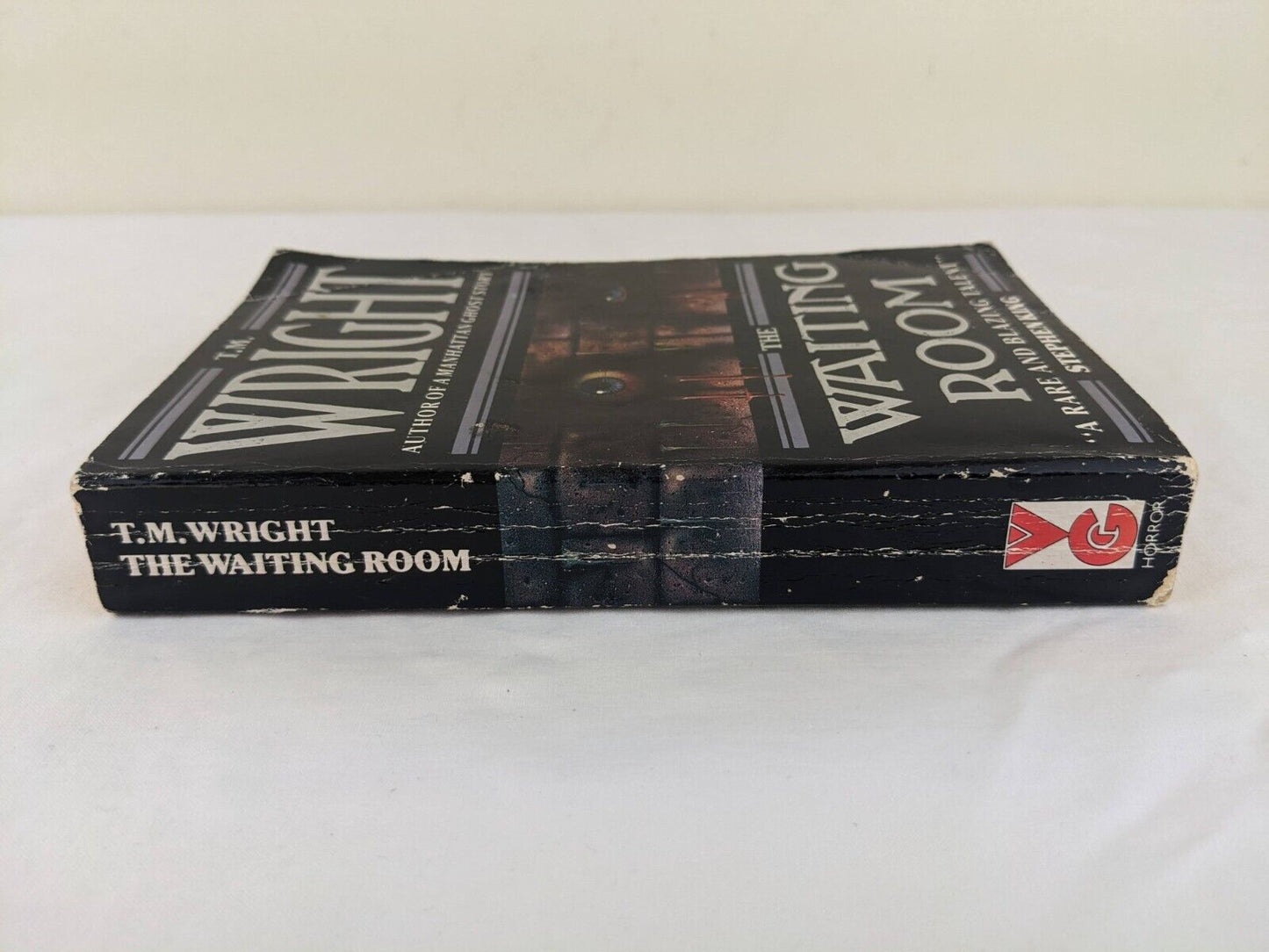 The waiting room by T.M. Wright 1990 Gollancz Horror