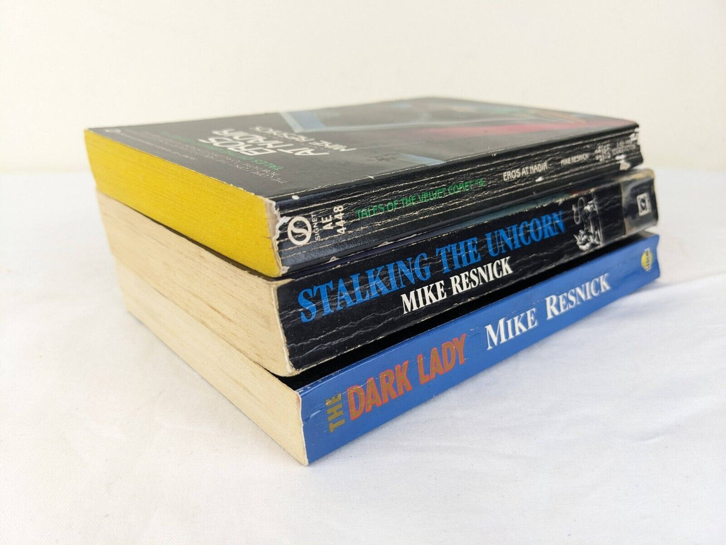 Mike Resnick x 3 - Eros at Nadir, Stalking the unicorn & the dark lady 1986