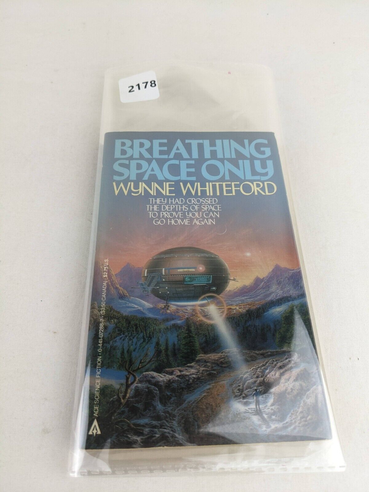 Breathing space only by Wynne Whiteford 1986 Signed by Author