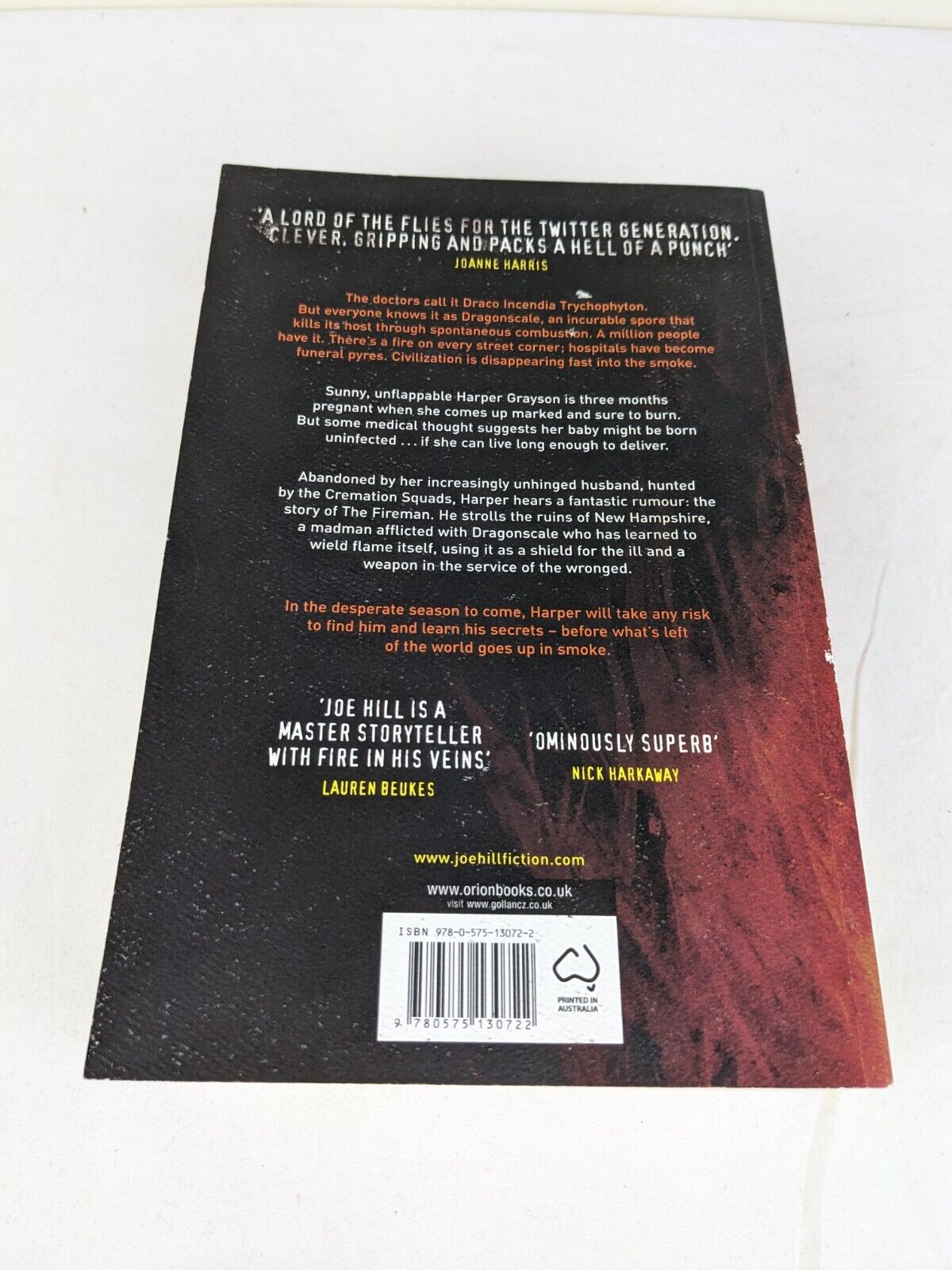 The Fireman by Joe Hill 2016