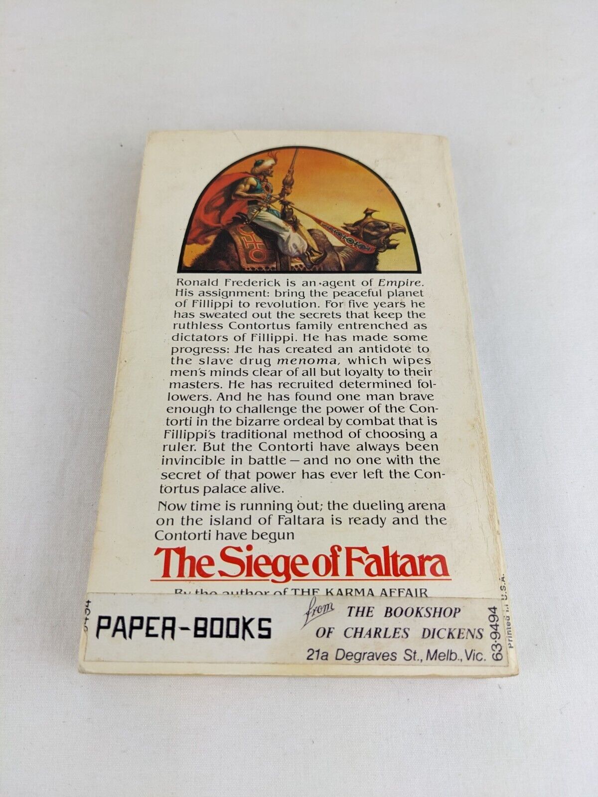 The siege of Faltara by Arsen Darnay 1978
