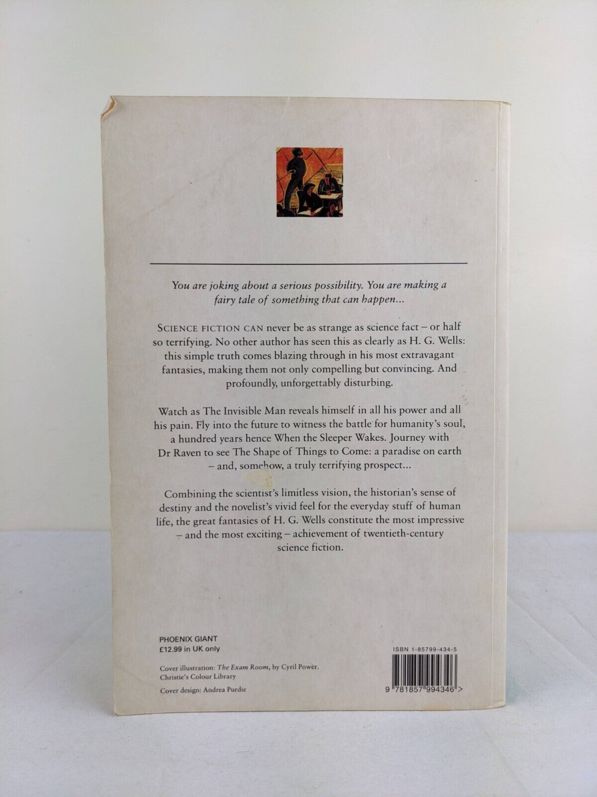 Invisible Man, Sleeper wakes & Shape of things to come H. G. Wells 1996