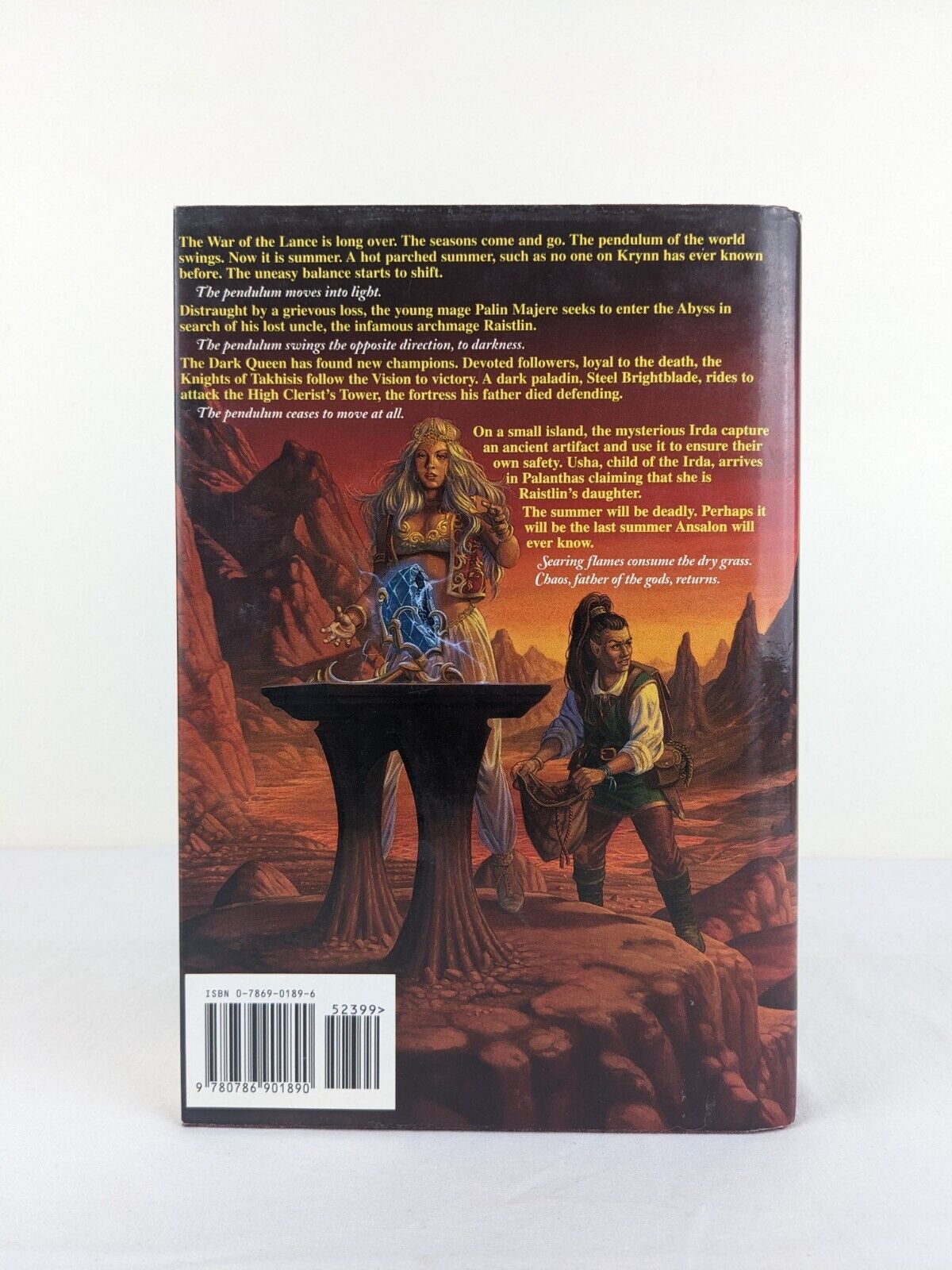 Dragonlance: Dragons of summer flame by Margaret Weis & Hickman 1995 Hardcover