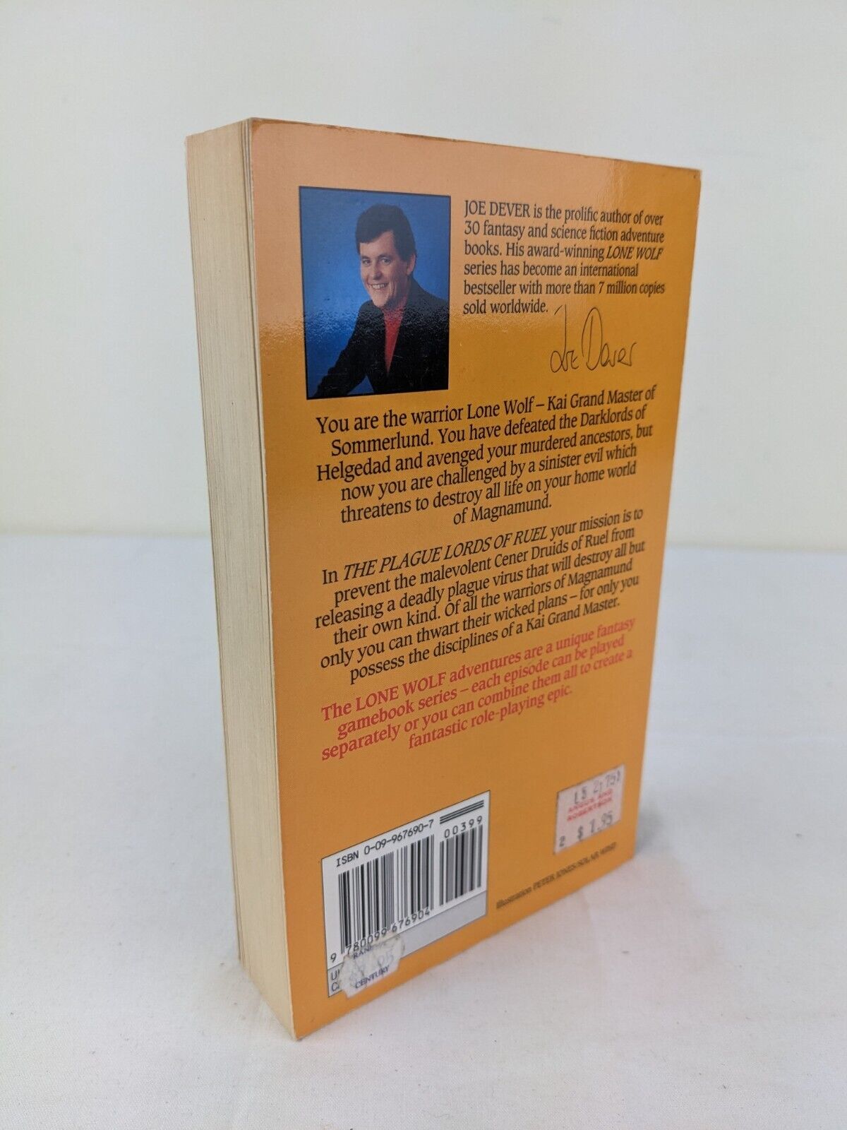 Lone wolf: the plague lords of ruel by Joe Dever 1990