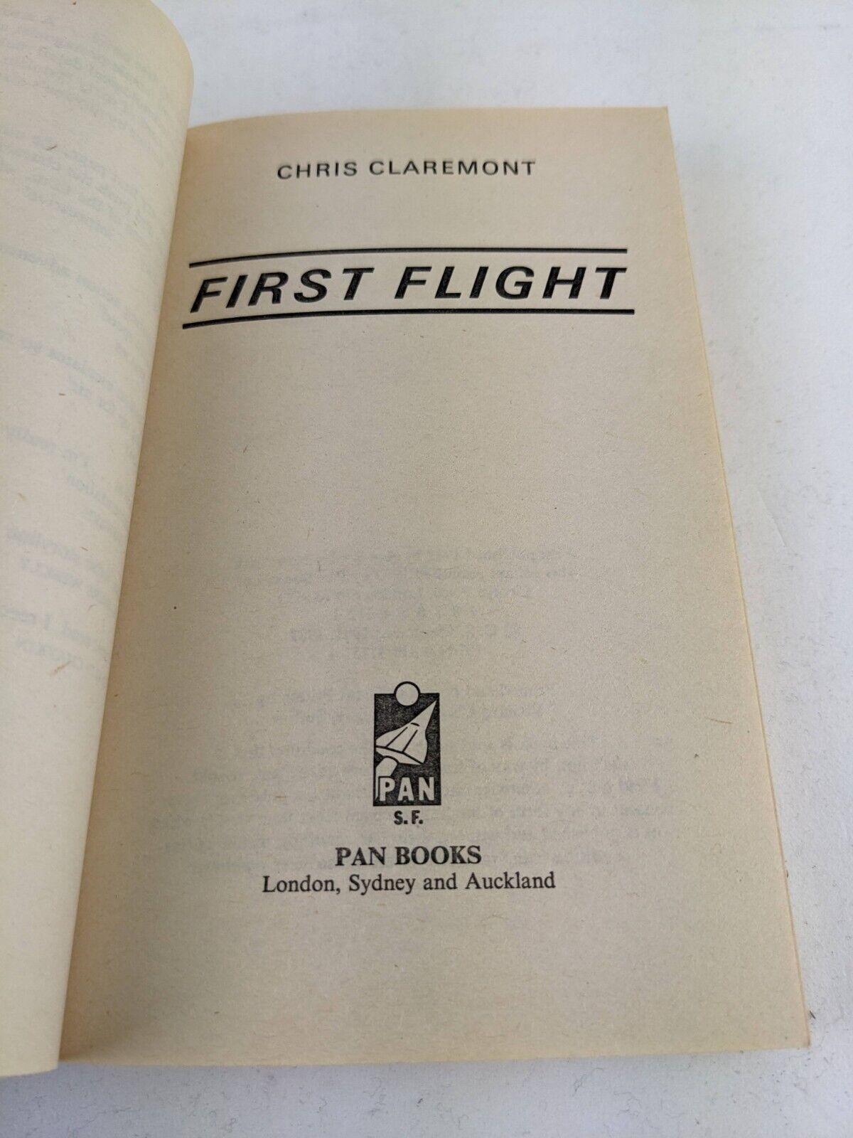 First flight by Chris Claremont 1990