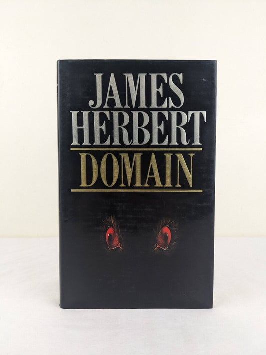 Domain by James Herbert 1984 UK First Edition Hardcover New English Library Rats