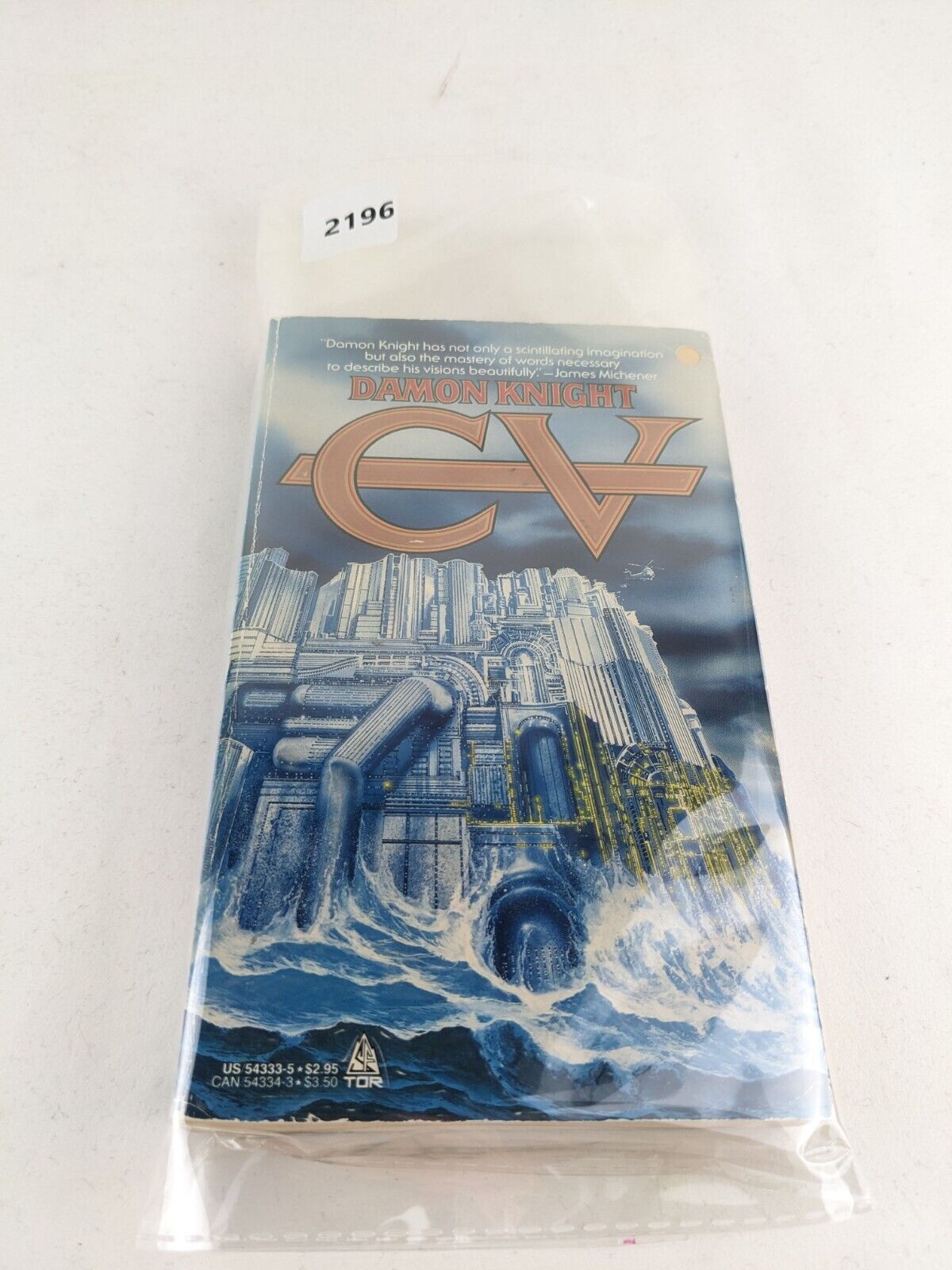 CV by Damon Knight 1986