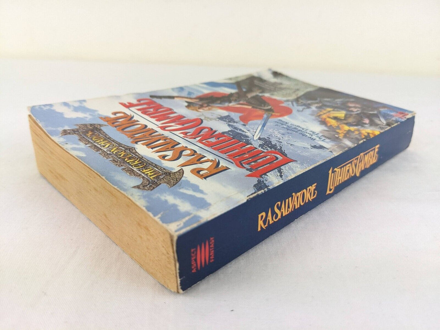Luthien's gamble by R.A. Salvatore 1996 The crimson shadow