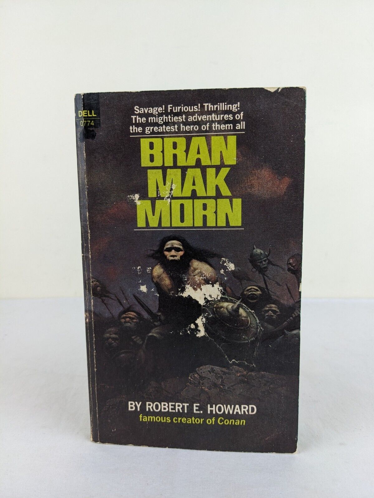 Bran Mak Morn by Robert E. Howard 1969 First Printing Dell Frazetta Art