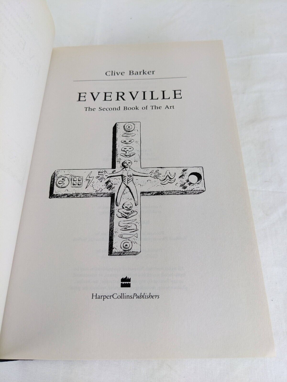 Everville by Clive Barker 1994 Hardcover Book of the Art