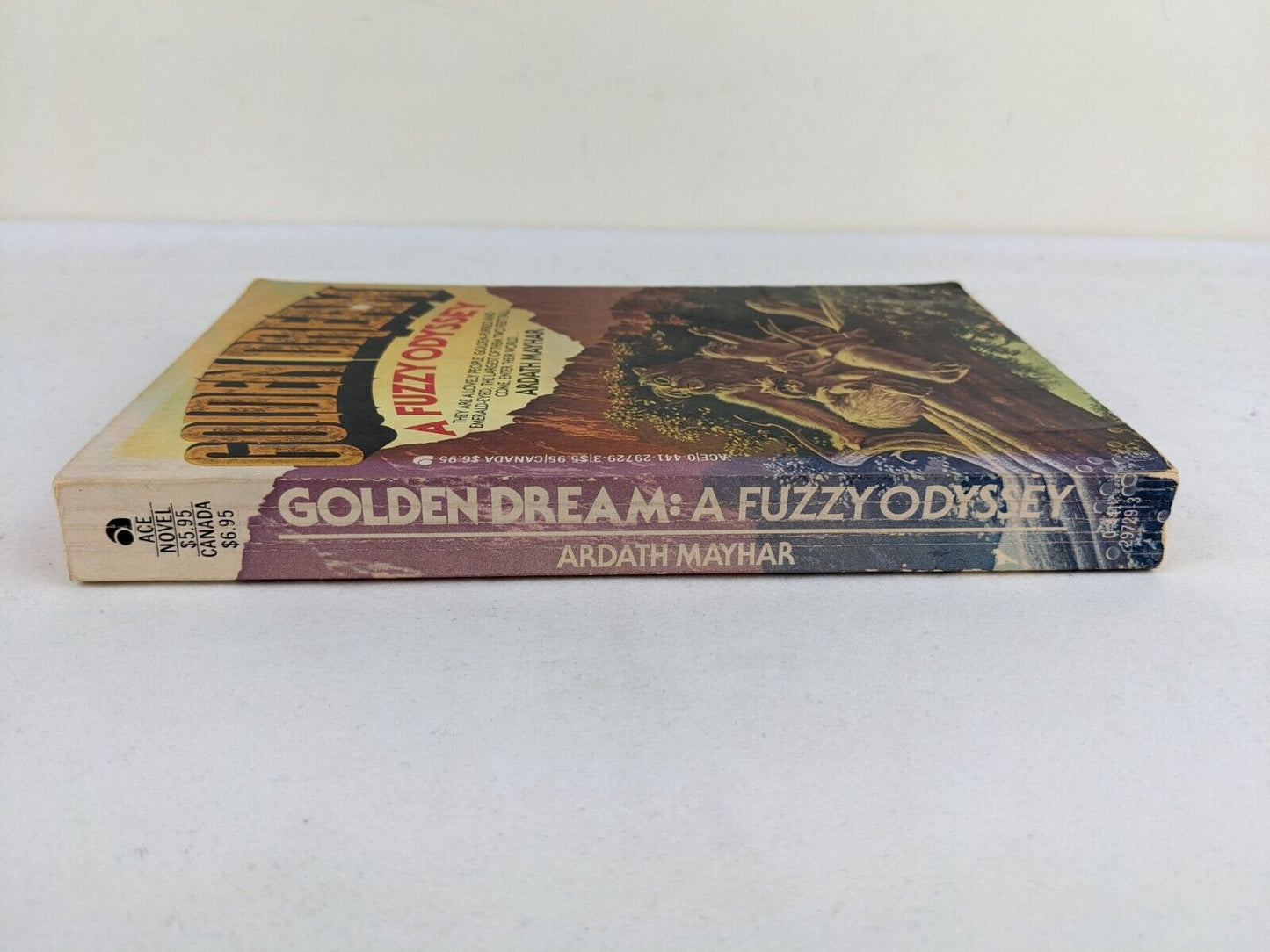 Golden Dream by Ardath Mayhar 1982 Fuzzy Sapiens