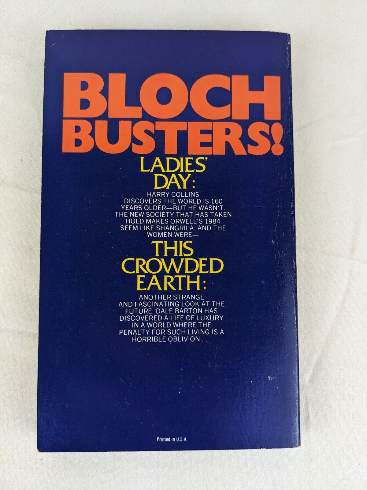 Ladies' day & this crowded earth by Robert Bloch 1974