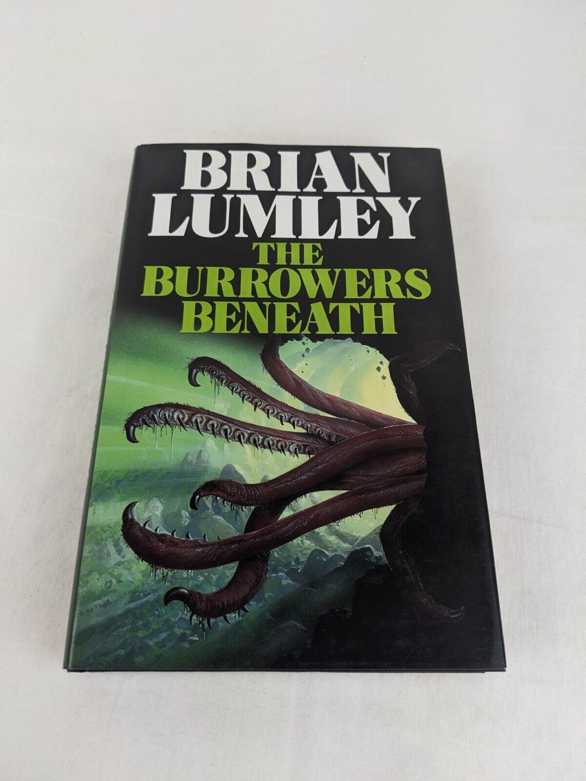 The burrowers beneath by Brian Lumley 1993 Hardcover Titus Crow