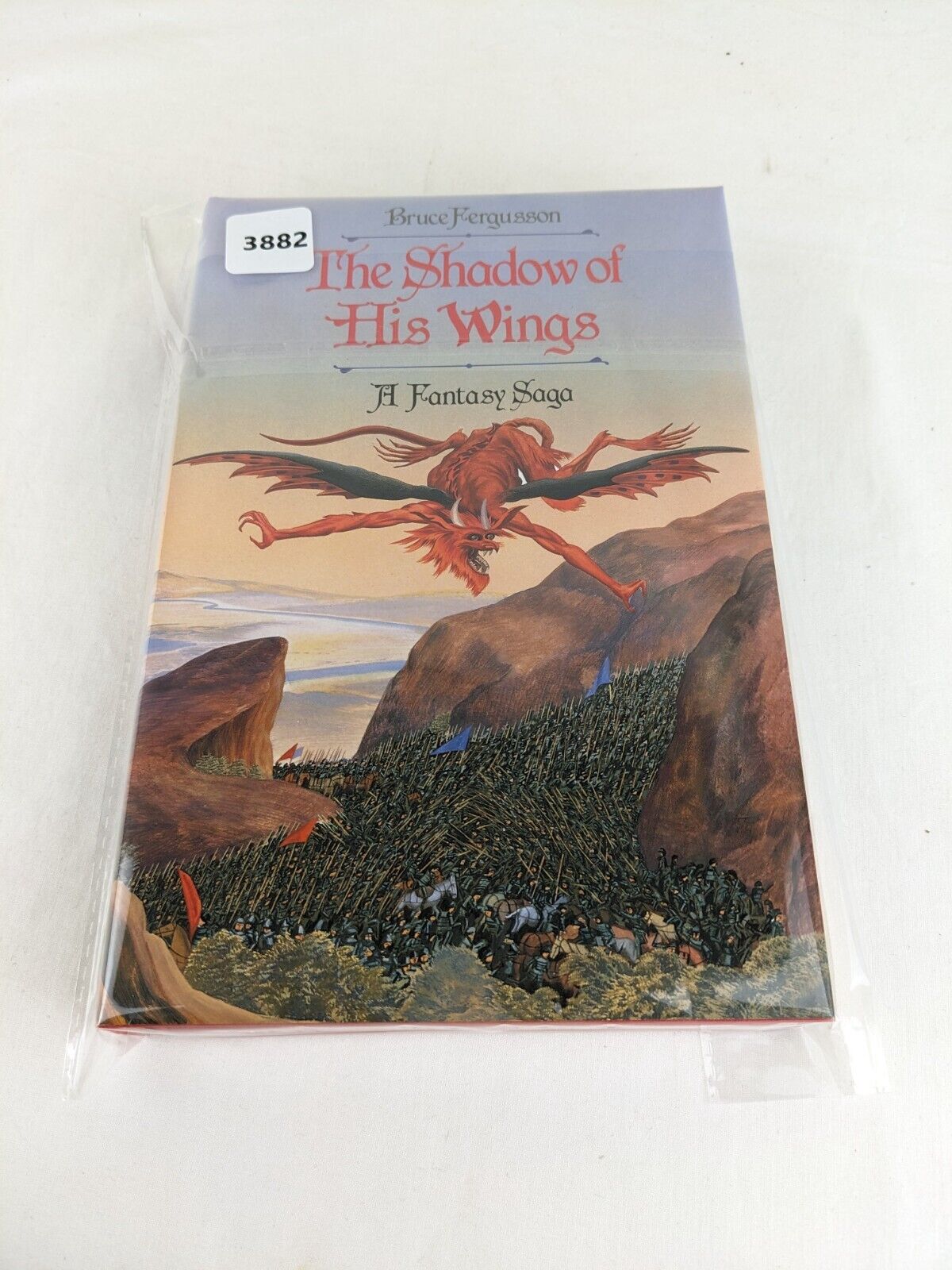 The shadows of his wings by Bruce Fergusson 1987 Hardcover UK First Edition