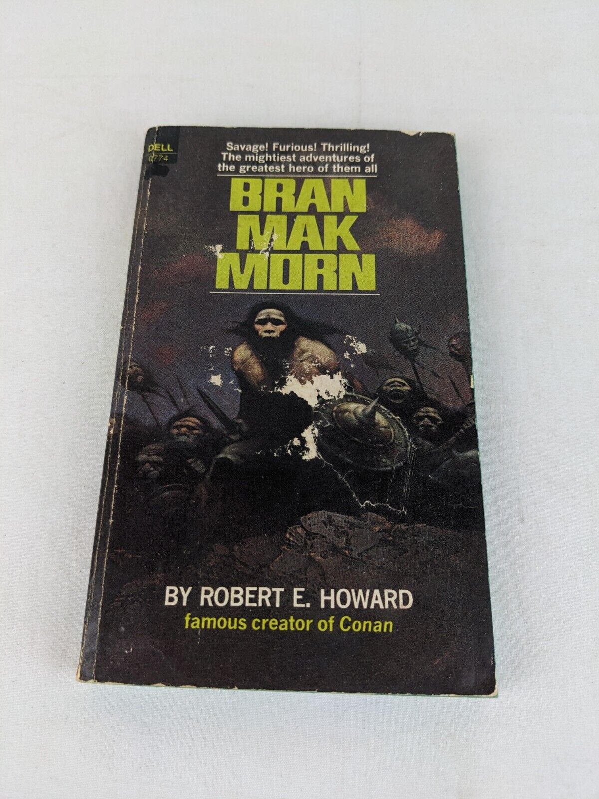 Bran Mak Morn by Robert E. Howard 1969 First Printing Dell Frazetta Art